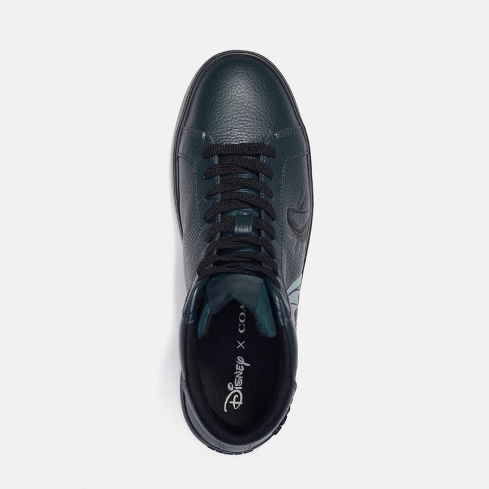 🎃Coach Disney X Clip High Top Sneaker With Maleficent Dragon Motif - Picture 4 of 6